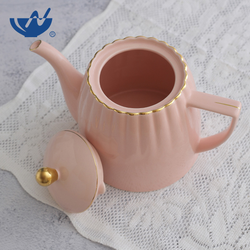 三色色釉茶壶-(4)